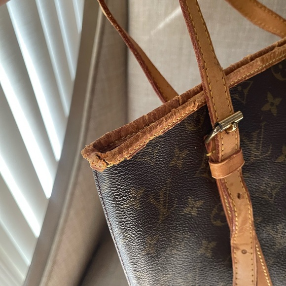 Authentic Louis Vuitton vintage bucket bag large FL0060 (F1027) - Picture 15 of 16